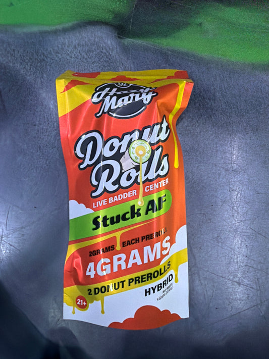 HAZY MARY THCP 2G DONUT PRE-ROLL Stuck AF
