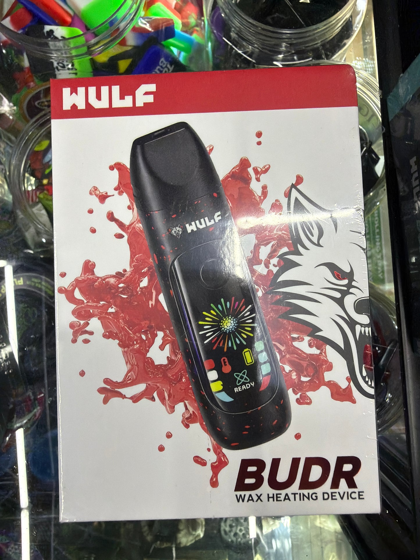 WULD MODS BUDR | BLACK RED SPLATTER