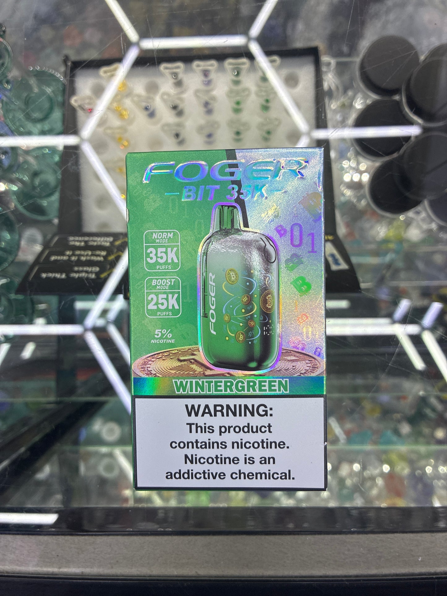 Fogger bit 35k wintergreen