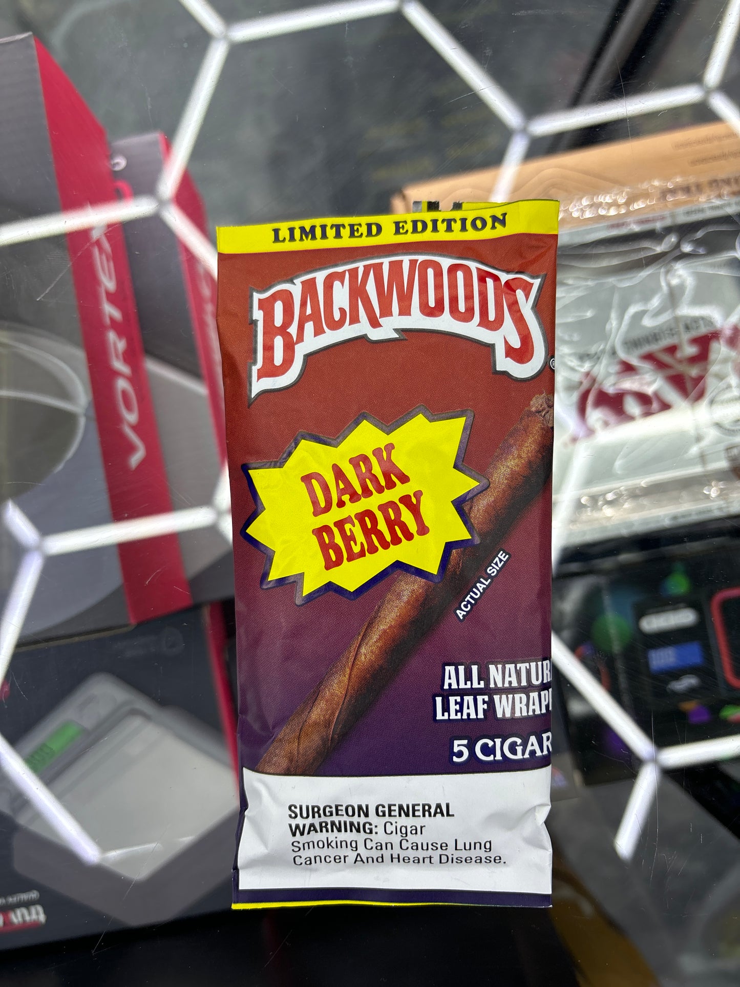 Backwoods 5 cigars dark berry limited edition
