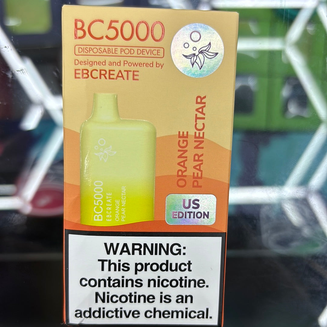 BC5000 orange pear nectar ￼