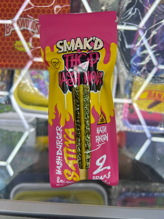 SMAK’D THCP HASH HOLE 2gx2ct HashBurger Sativa