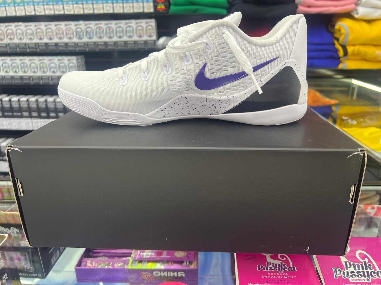Kobe Ix Elite Low em protro lakers home size 11.5