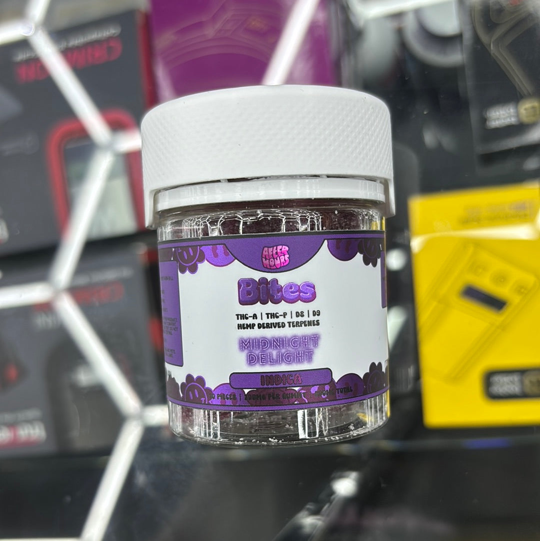 After hours bites, midnight delight, Indica