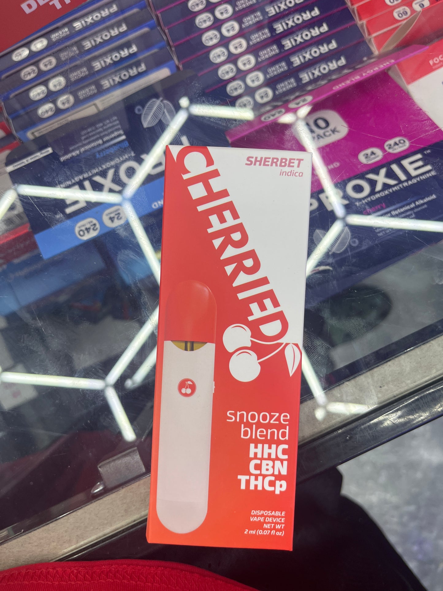 Cherried snooze blend 2ml sherbet indica