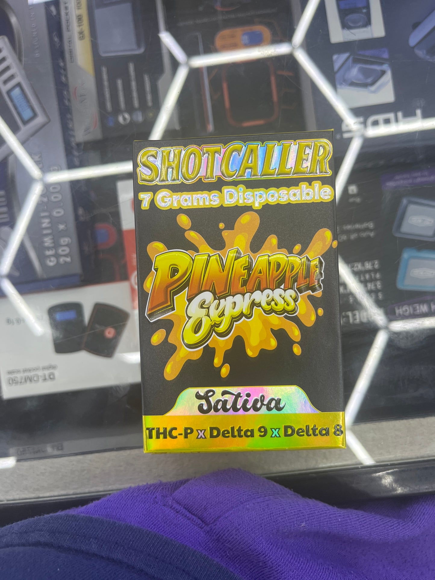SHOTCALLER 7g dispo pineapple express sativa