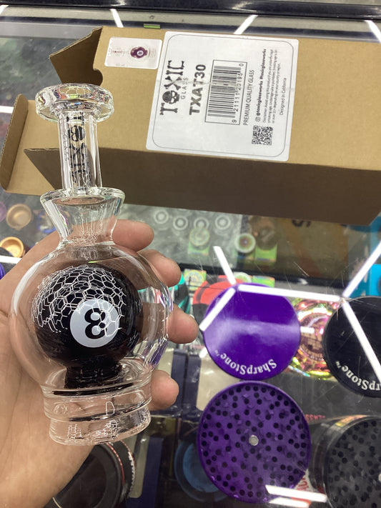 Toxic Puffco glass TXAT30 magic 8 ball