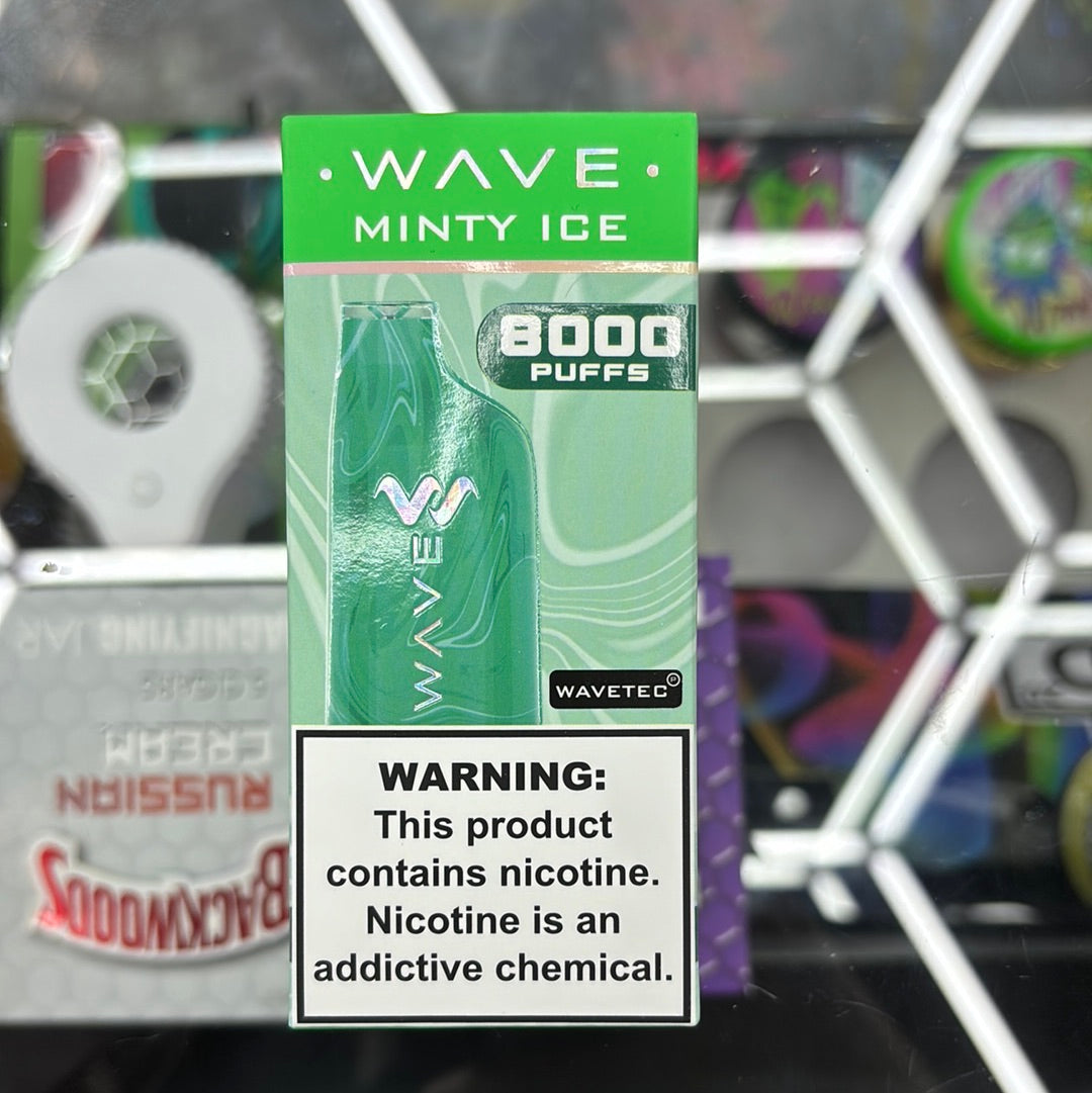 Wave minty ice 8000 puffs