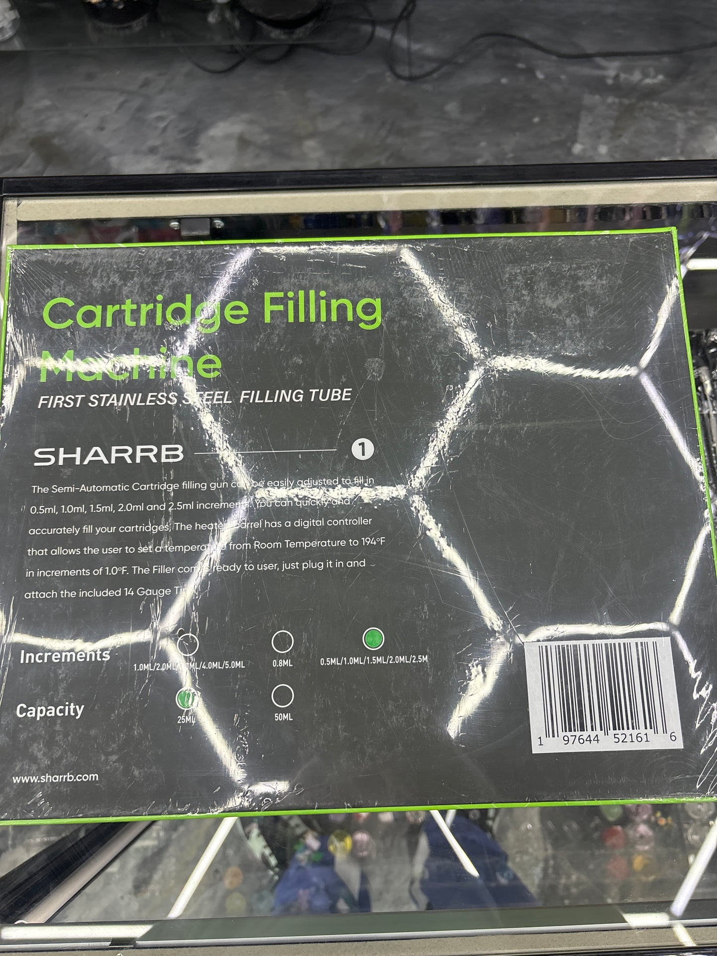 Semi automatic cartridge, filling machine sharrb