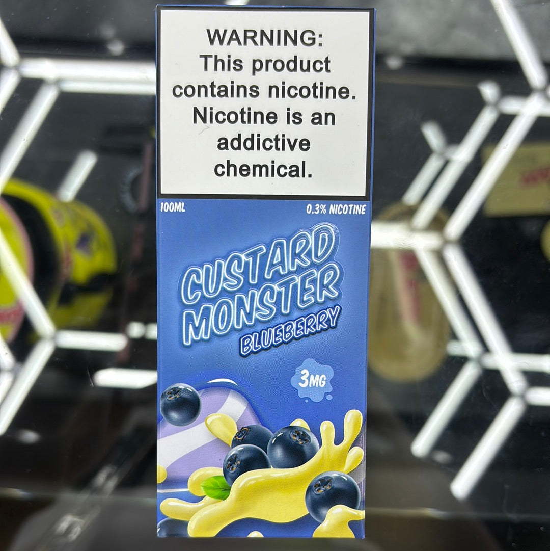 Custard monster,blueberry 3MG