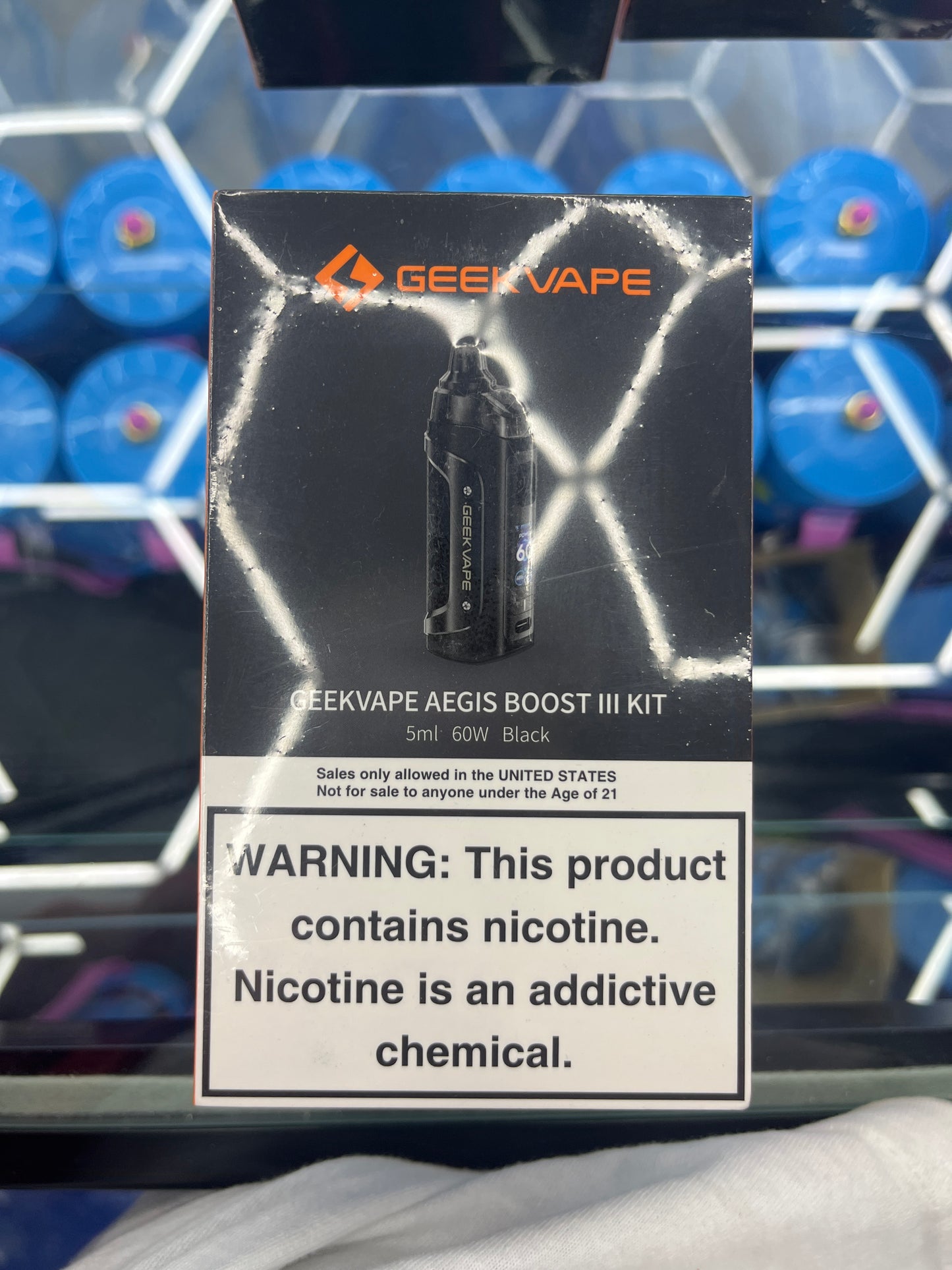 Geekvape aegis boost 3 kit black