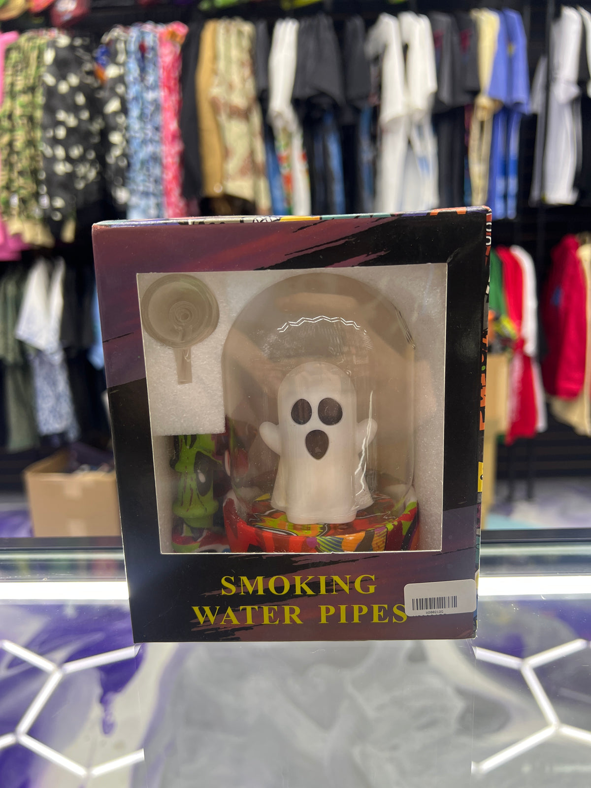 Silicone smoking water pipe