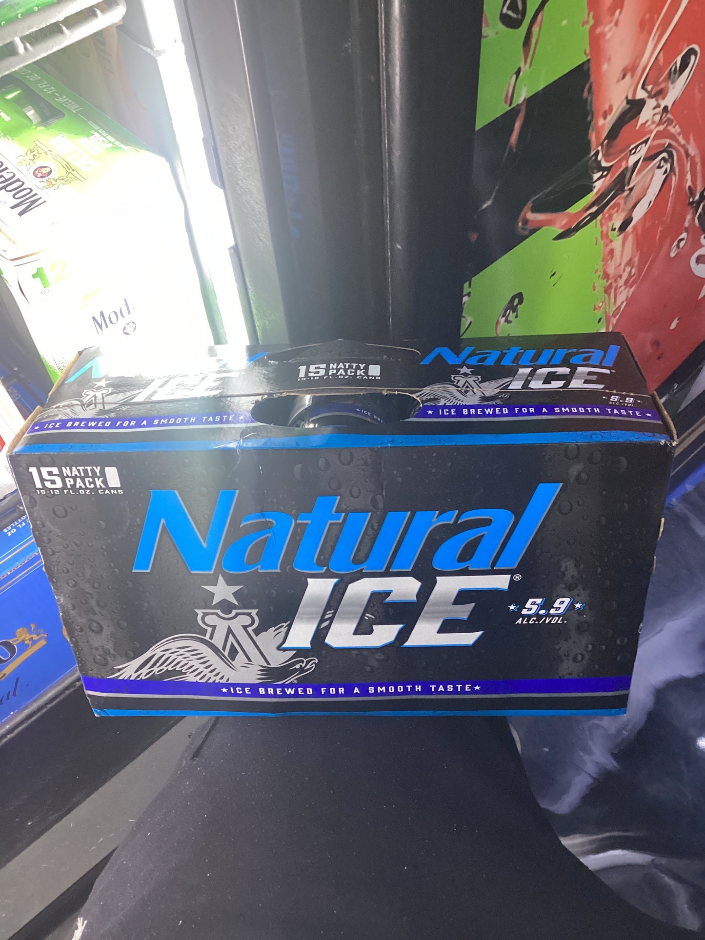 Natural ice 15 pack cans 12oz