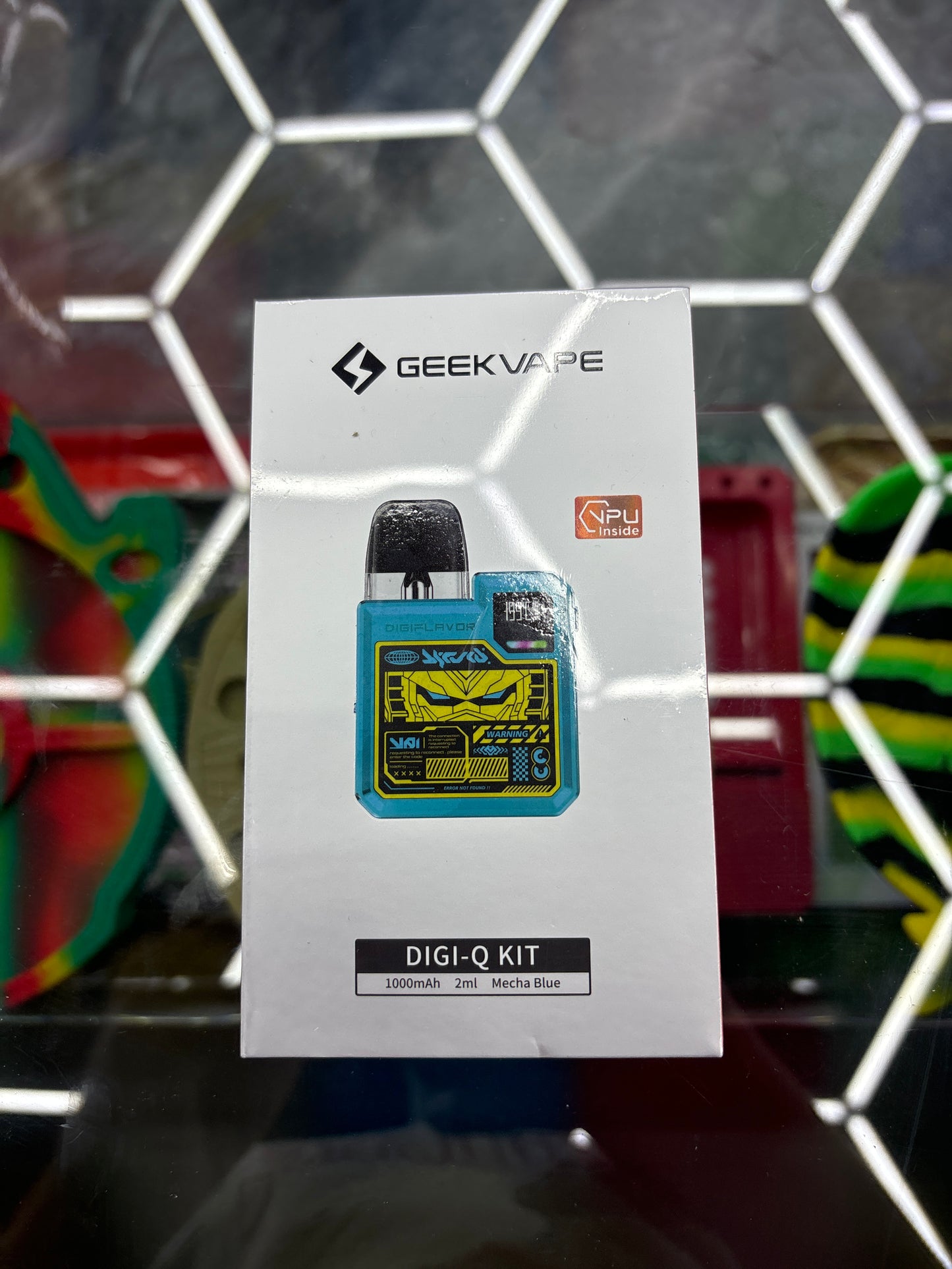 Geekvape digi q kit blue and yellow