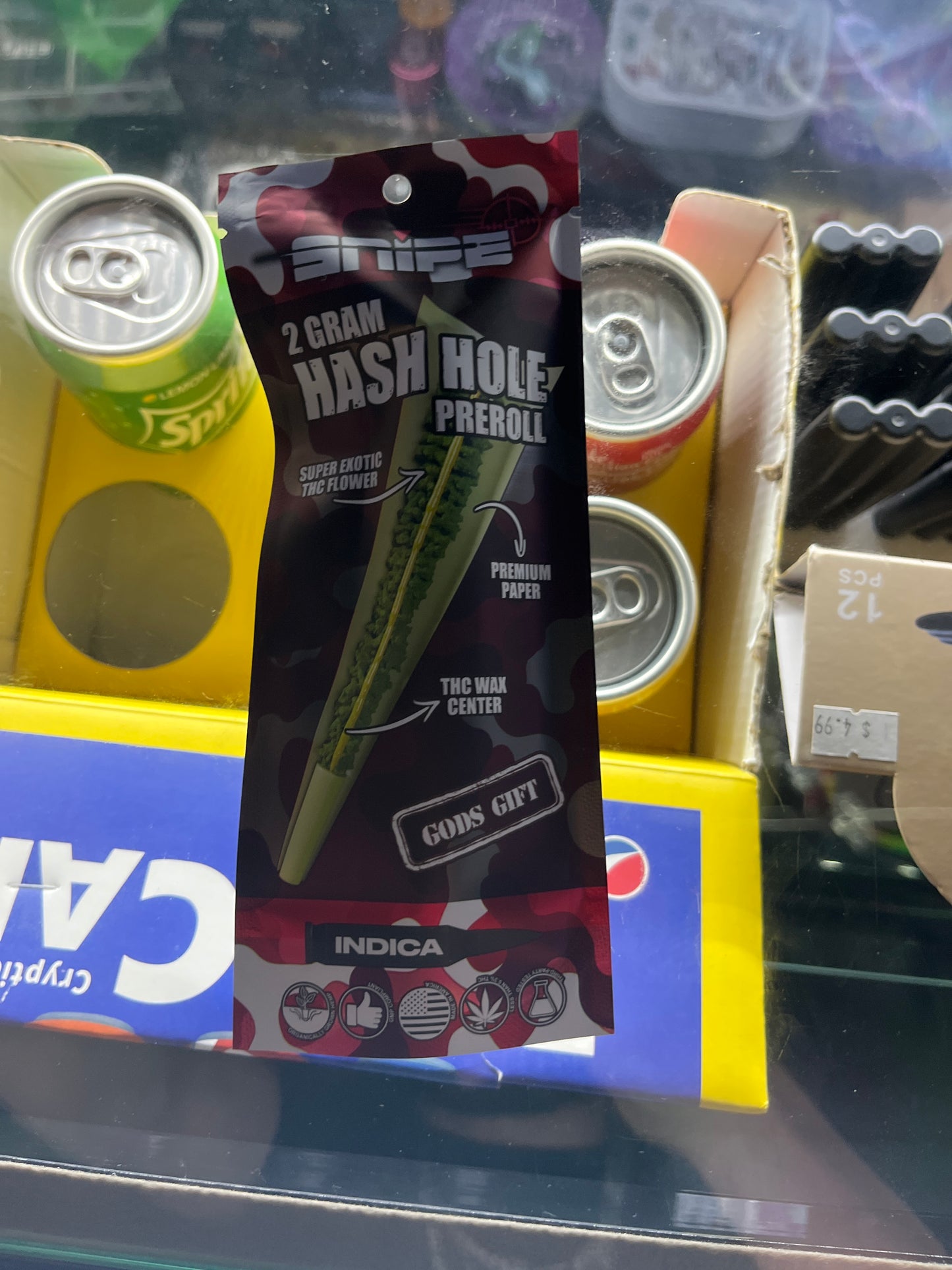 Snipe 2g thca hash hole gods gift indica