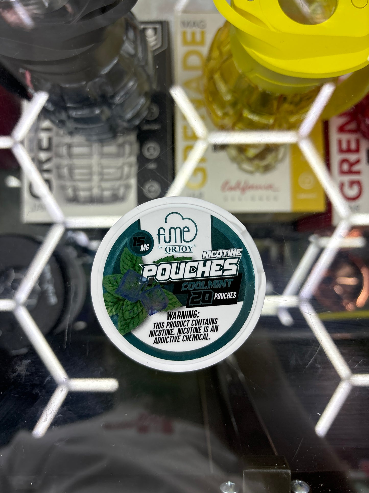 Fume nicotine pouches, coolmint 15mg 20 pouches