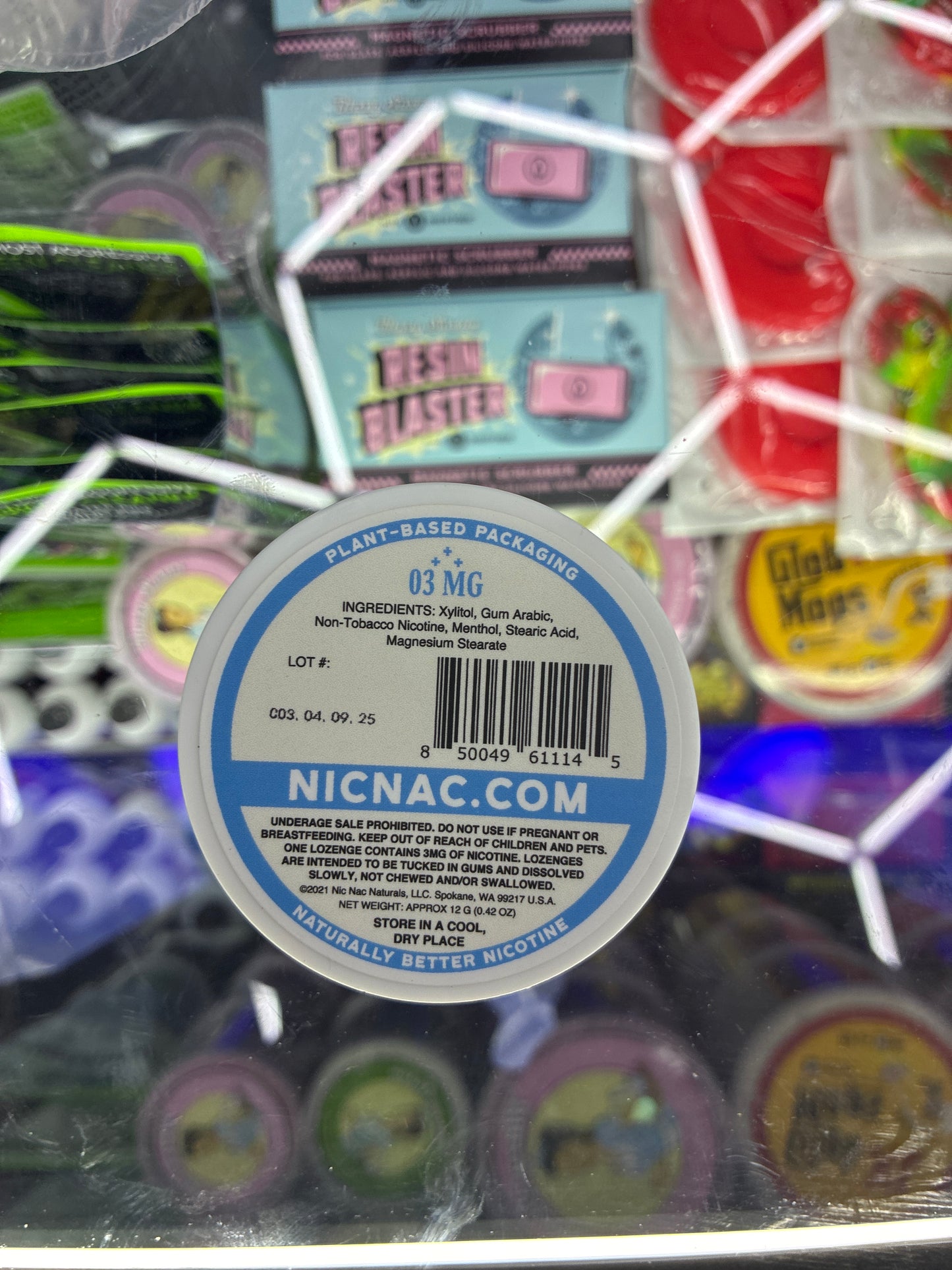 NICNAC NATURALS 15ct 03mg Cool