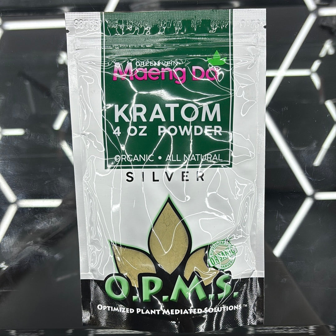 Opms maeng da kratom 4os silver