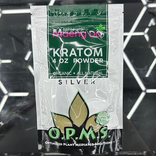 Opms maeng da kratom 4os silver