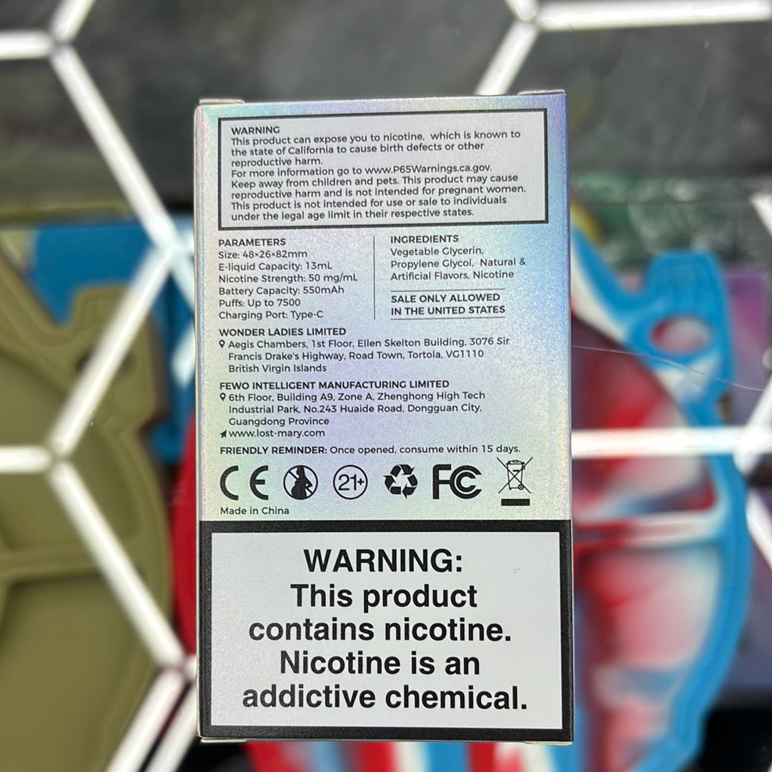 Lost mary os5000 berry cherry