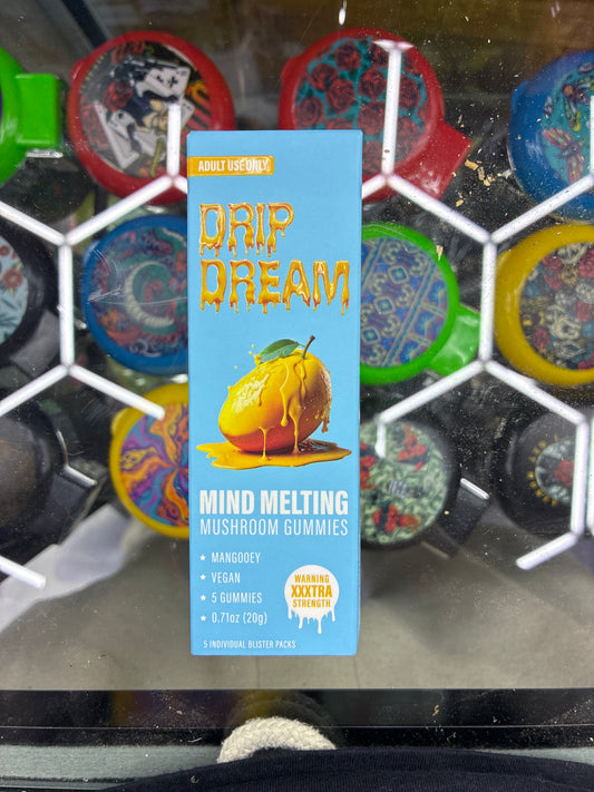 Drip dream mind melting mushroom gummies 5ct mangooey