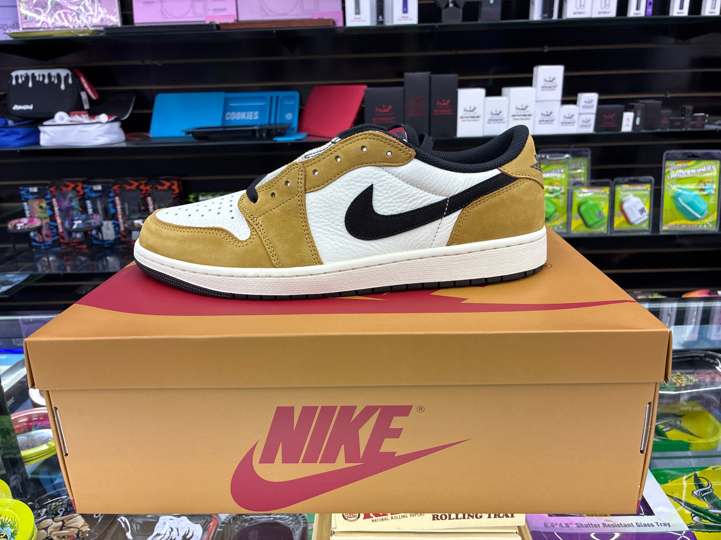 Air Jordan 1 retro low og sail size 14