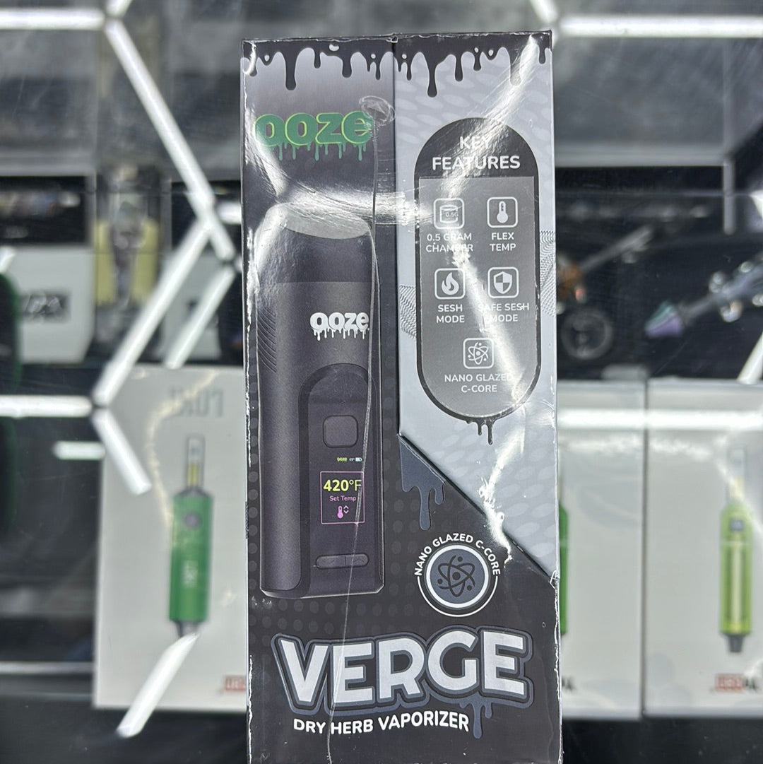 Ooze Virge dry herb, vaporizer, black