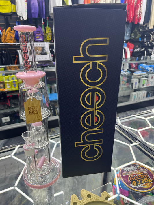 Cheech the people glass pink
