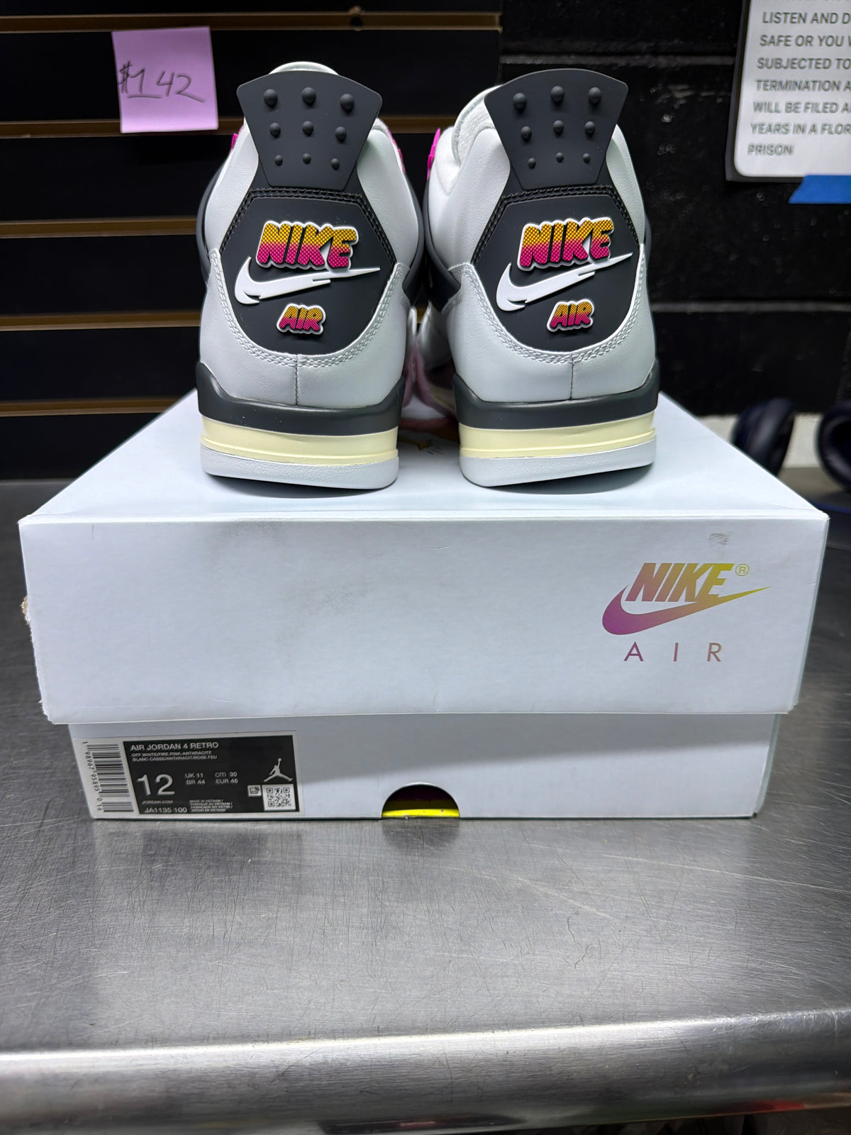 Jordan 4 Retro Comic Size 12