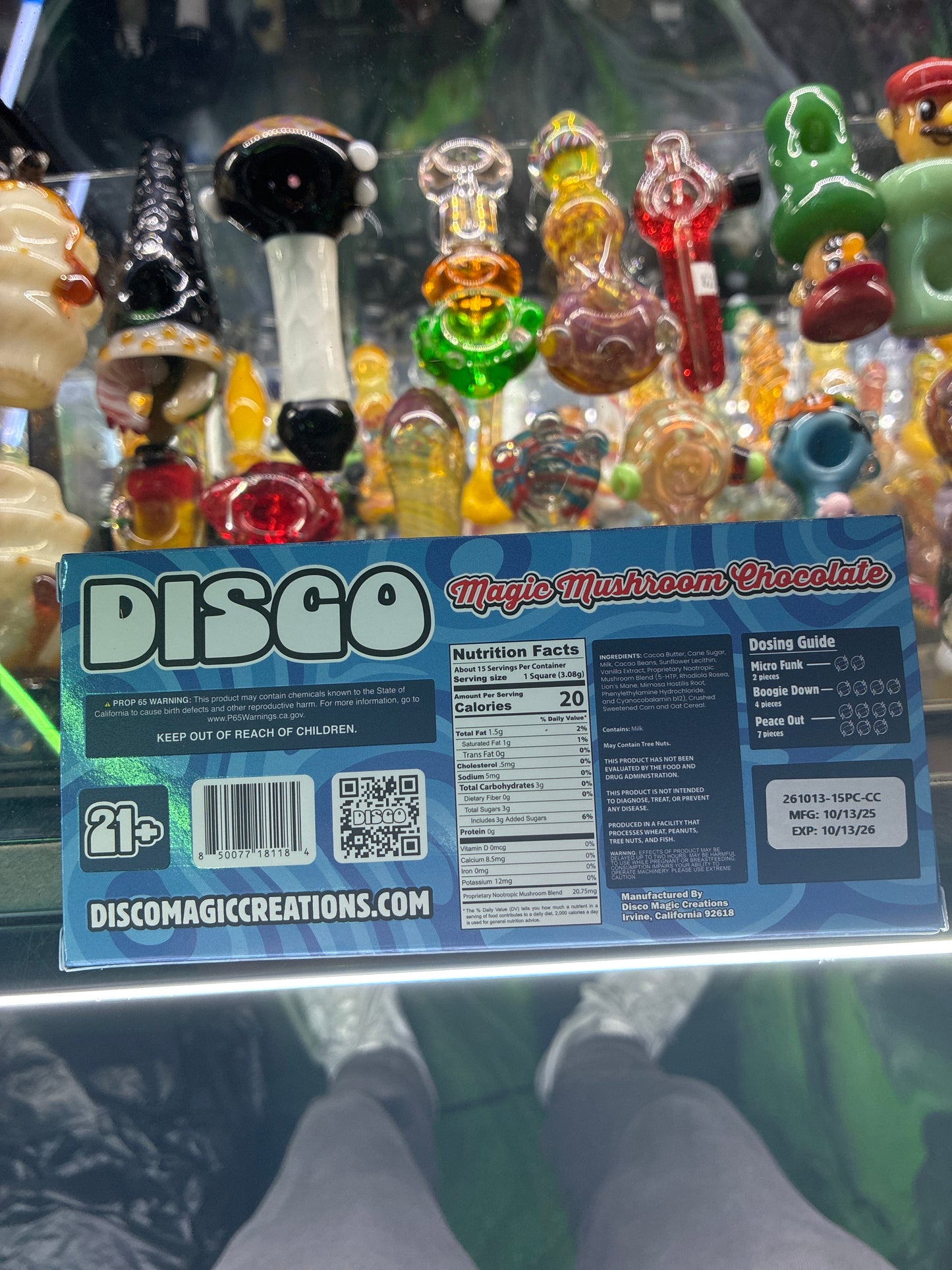 Disco mushroom - cereal crunch 15pk