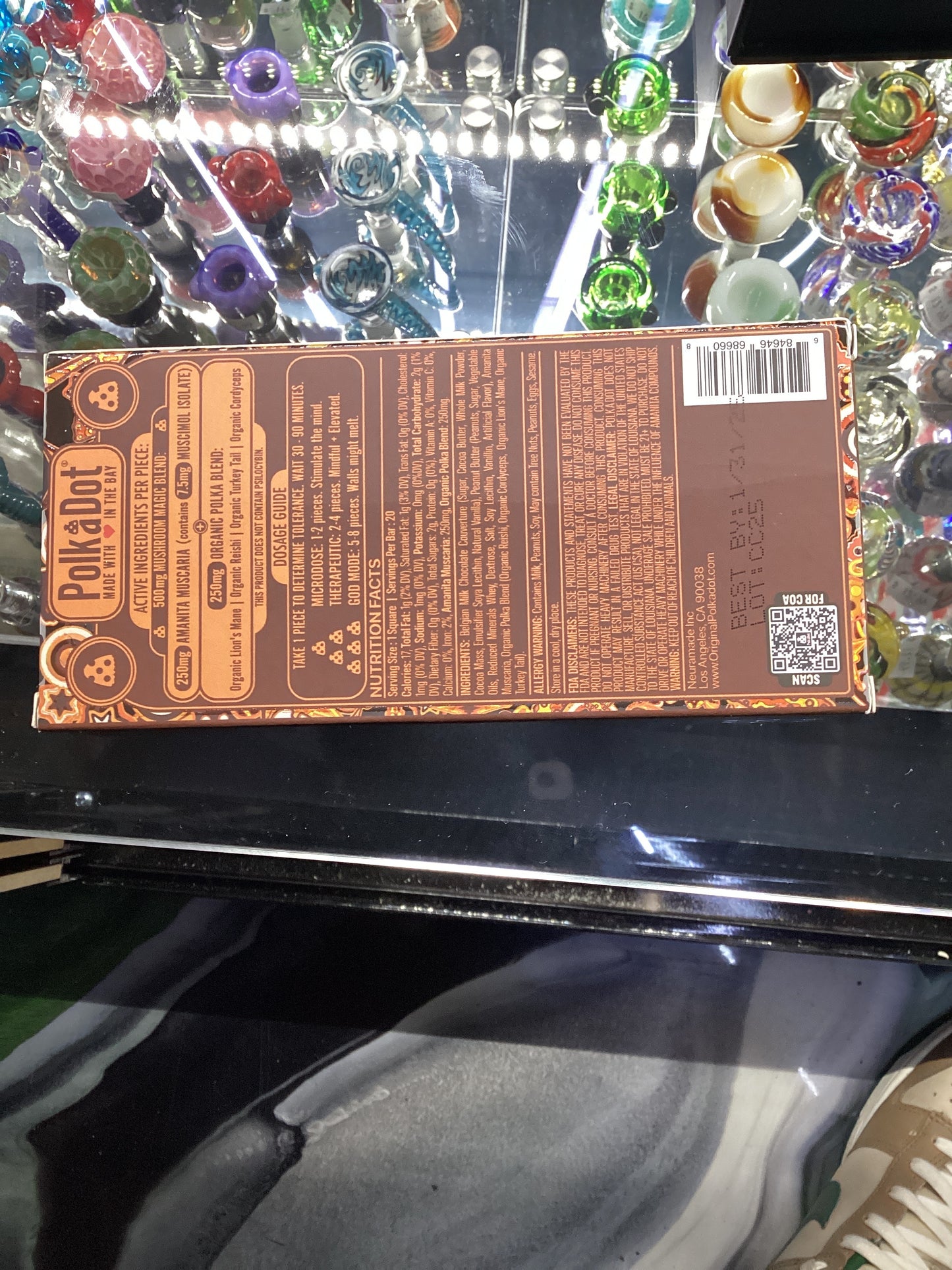 Polk a dot mushroom magic blend chocolate penny cup 10,000mg 20 ct