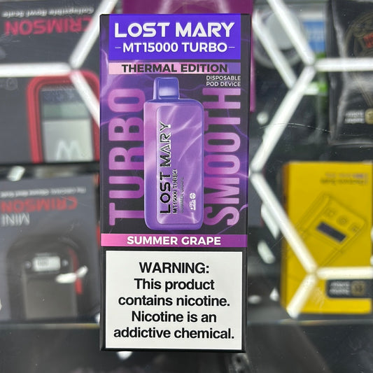 Lost Mary 15,000 puffs summer grape