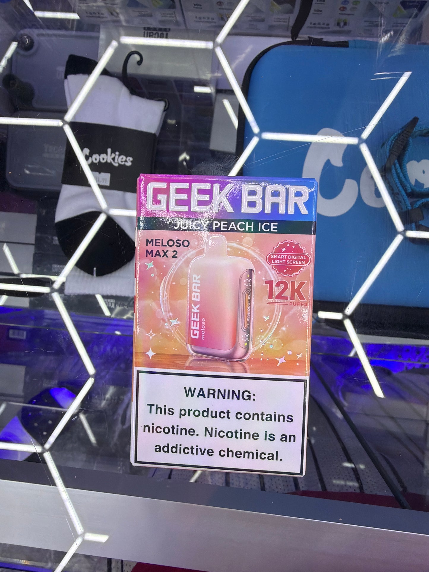 GeekBar Meloso Max 2 12k hits juicy peach ice