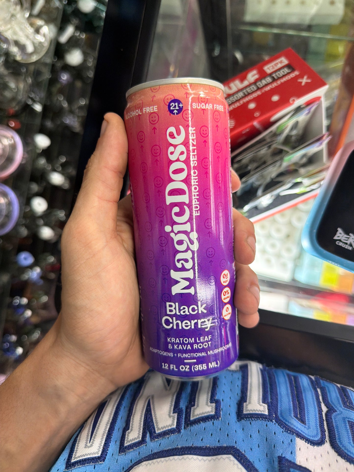Magic Dose Kratom + Kava 12oz Black Cherry