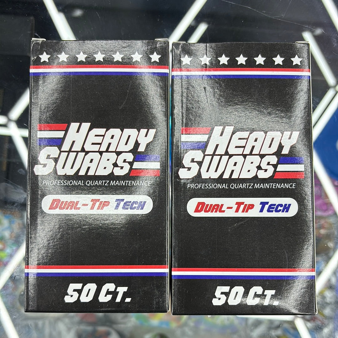 Heady swabs dual tip tech 50ct
