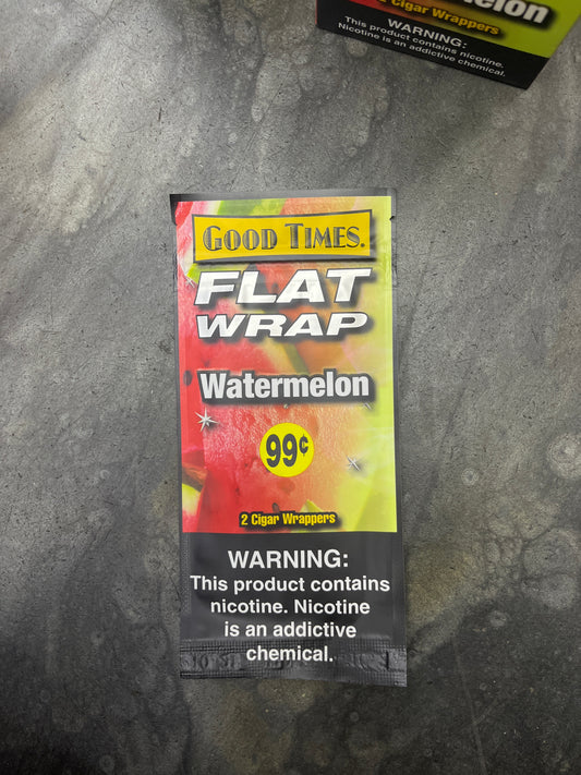 Good times flat wraps watermelon