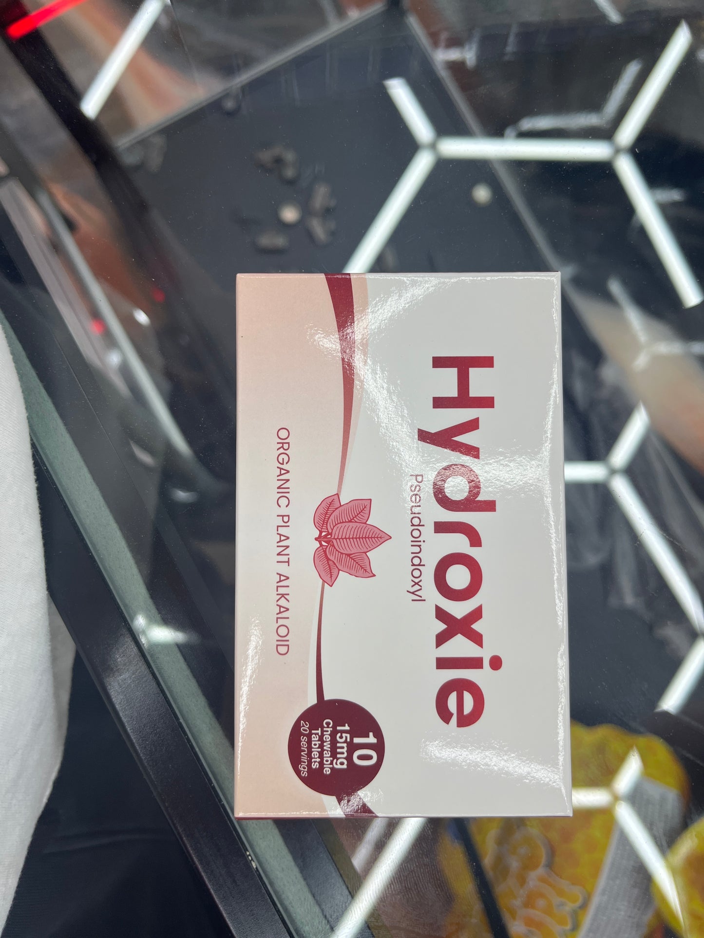 Hydroxie + pseudo 15mg 10 chewable tablets