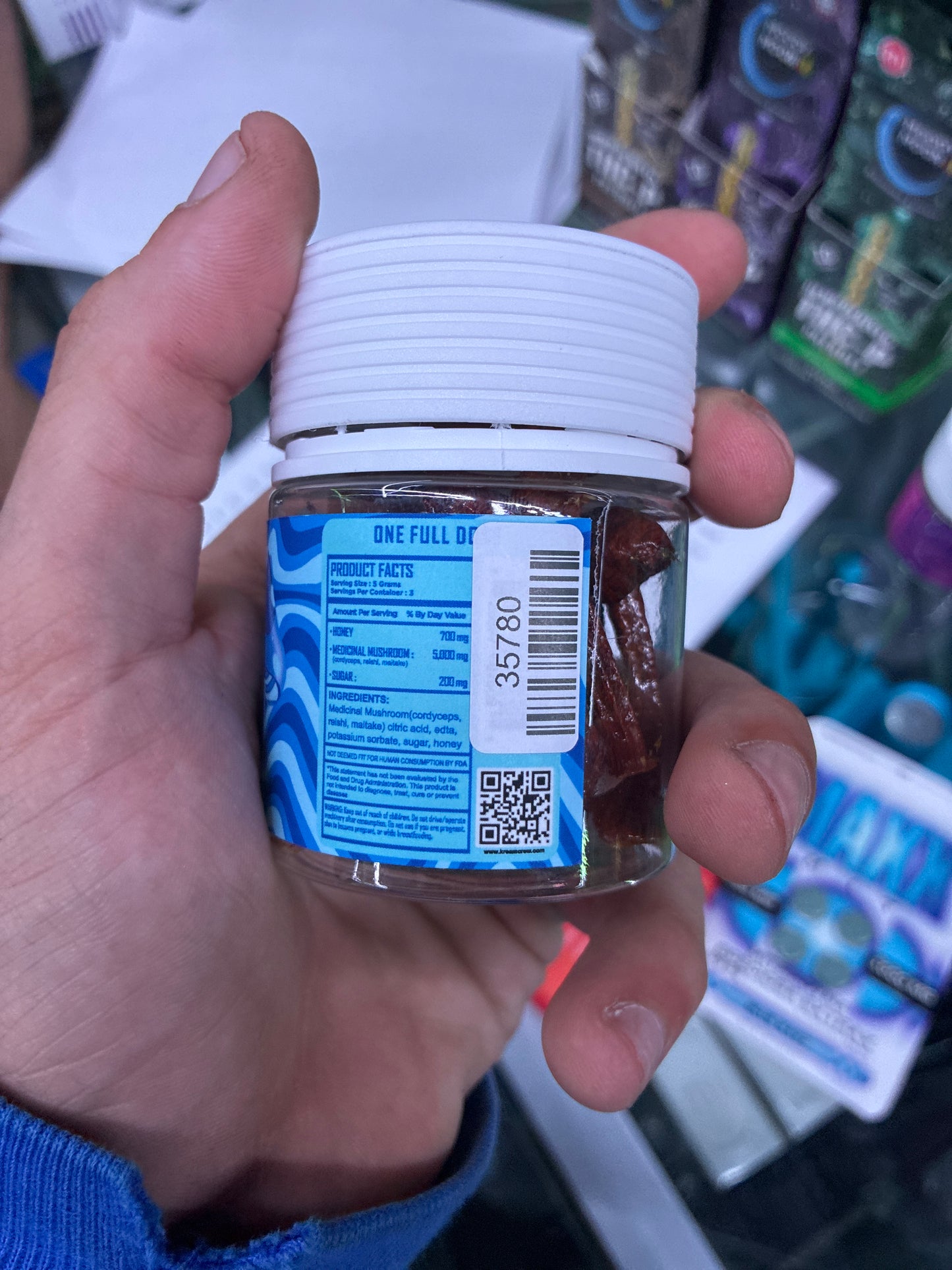 Mushies mushroom 15g blueberry