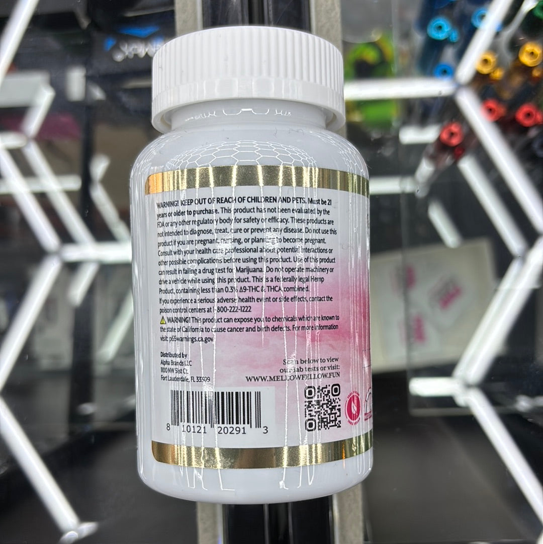 Mellow fellow wellness, The elevate blend, full spectrum, CBD 2000 MG, 30 gummy‘s tropic medley