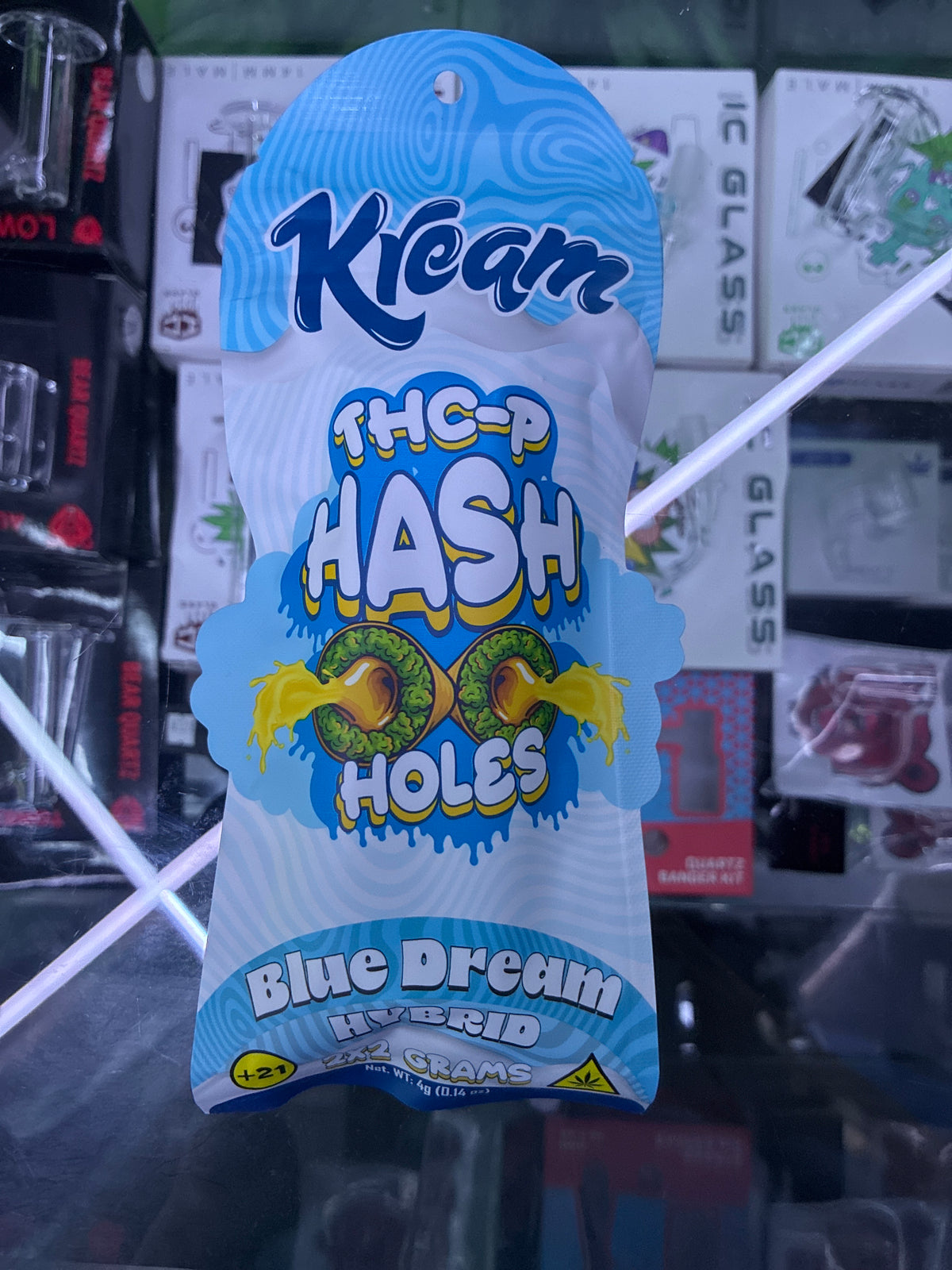 Kream Thc-p hash holes 2gx2ct blue dream hybrid