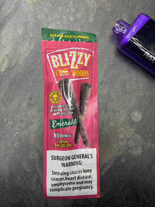 Blizzy cone woods original emerald