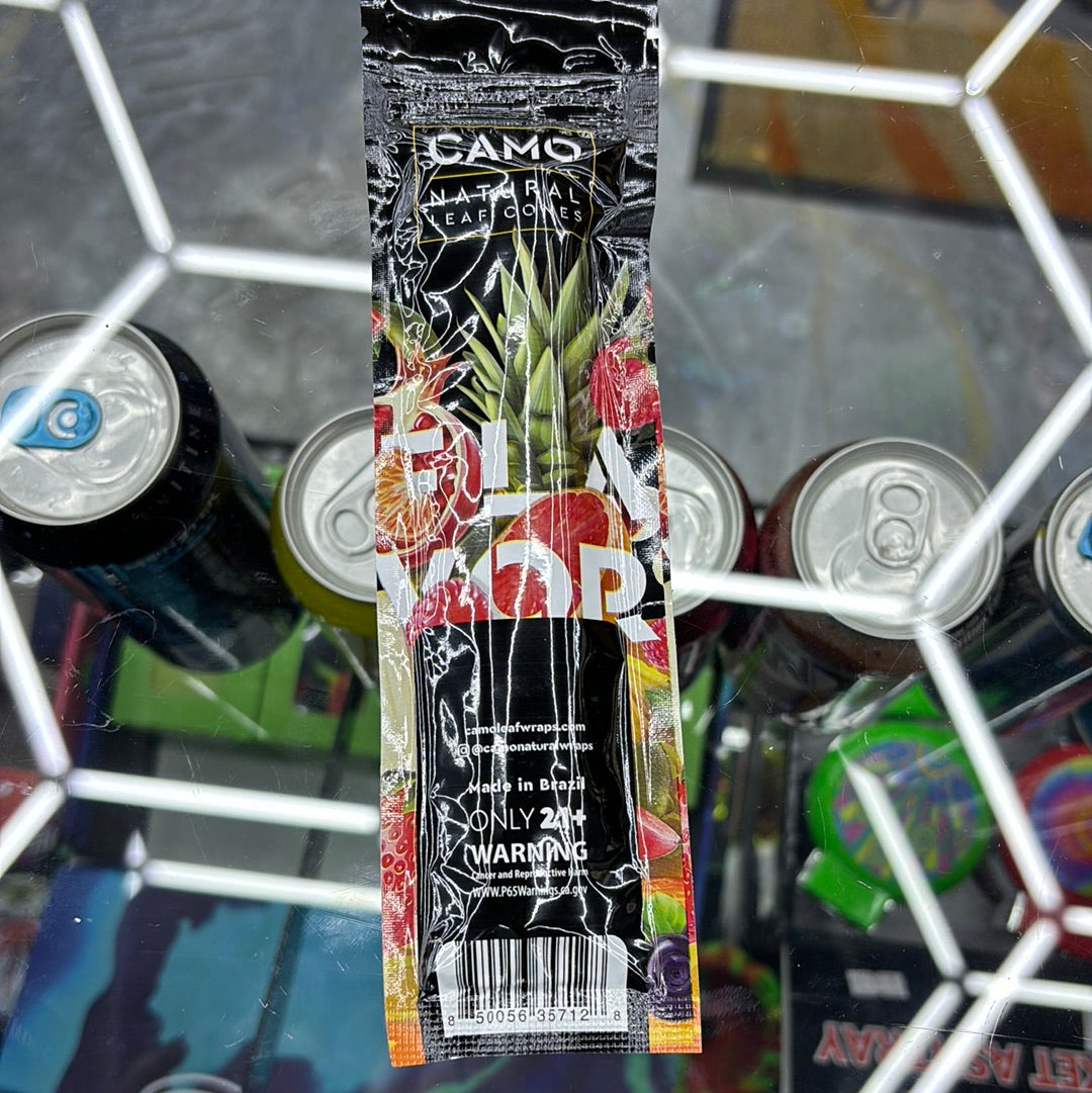 Camo honey, natural leaf cones, 4 cones