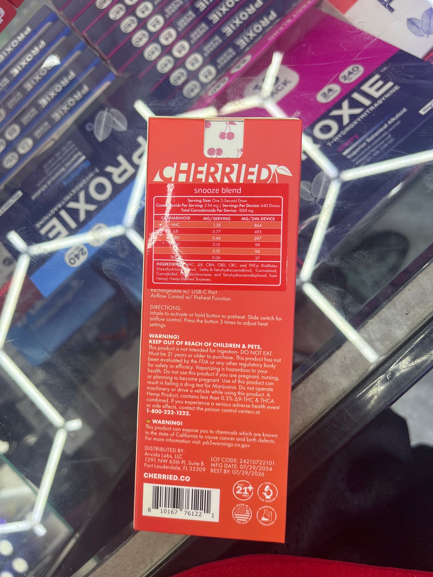 Cherried bliss blend 2ml chocolate sativa