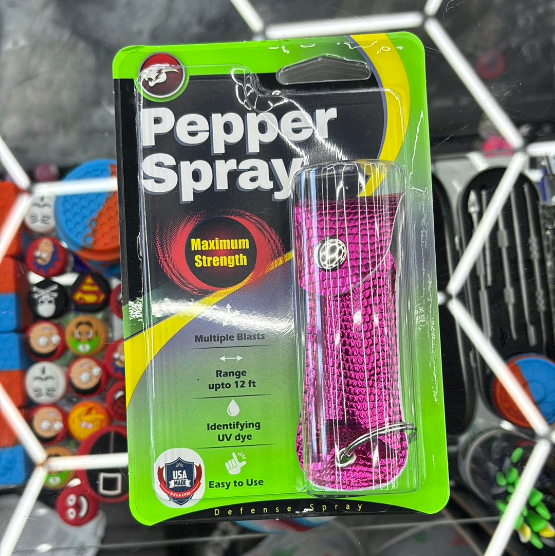 Pepper spray pink
