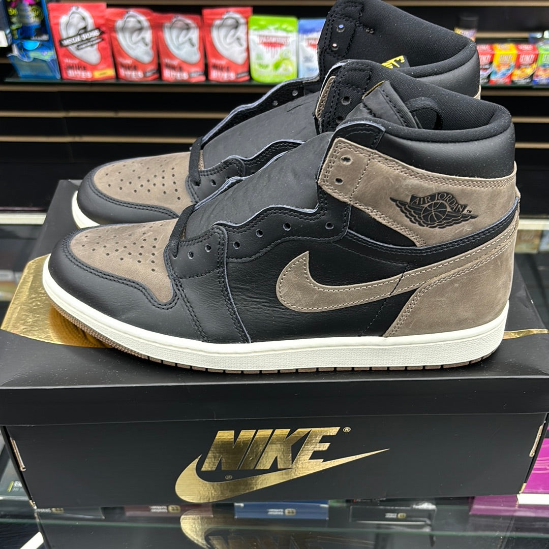 Air Jordan, one retro high OG black/metallic gold