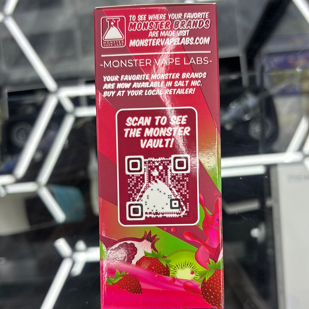 Frozen fruit monster, strawberry kiwi pomegranate 0MG 100ML