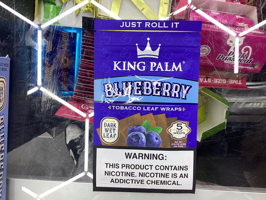 King palm blueberry leaf wrap 5pck