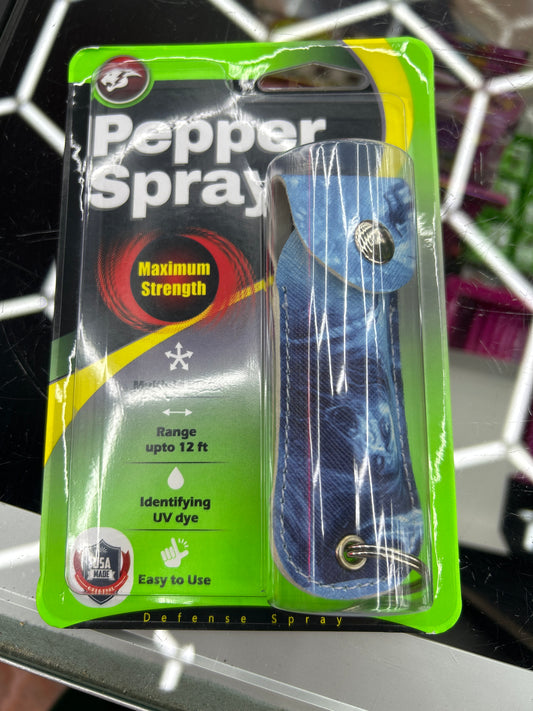 Cheetah Pepper spray defense spray blue ghost