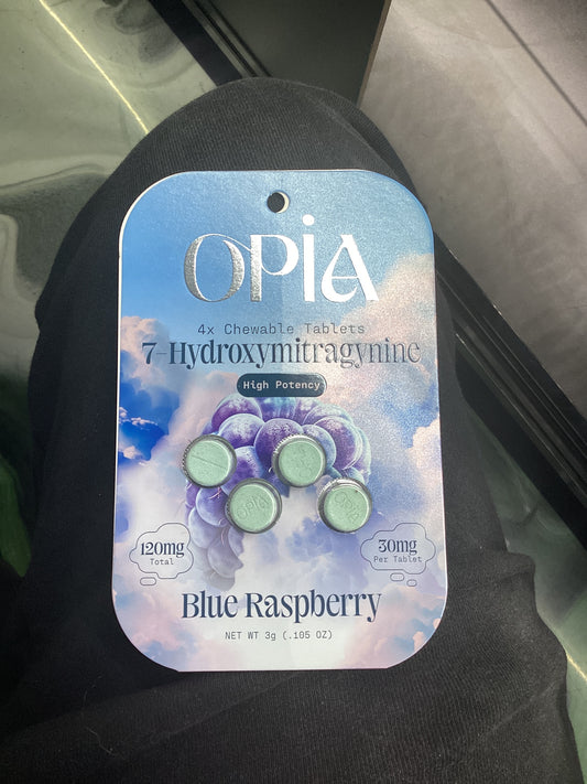 Opia 4 pack high potency 30mg blue raspberry 4 pack