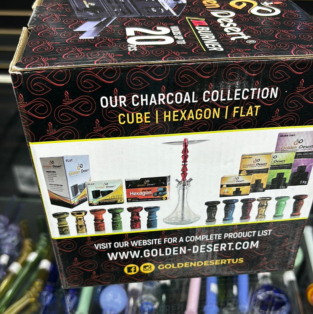 heavy duty, hookah charcoal burner